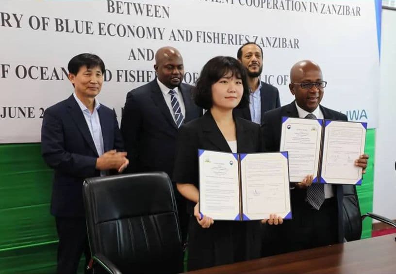 Zanzibar Inks Agreement With Korea For Fishing Ports 