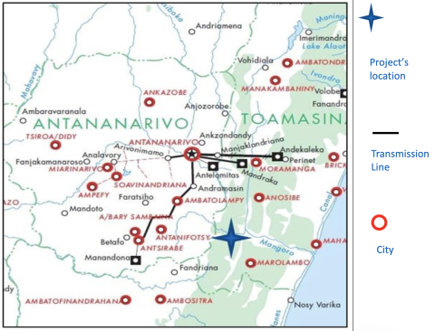Sahofika project location