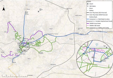 Overall DIST project map